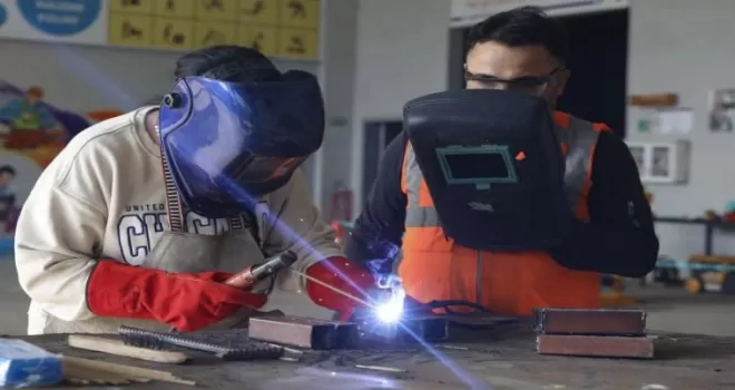 Mersin’de çelik kaynak eğitimleri sürüyor