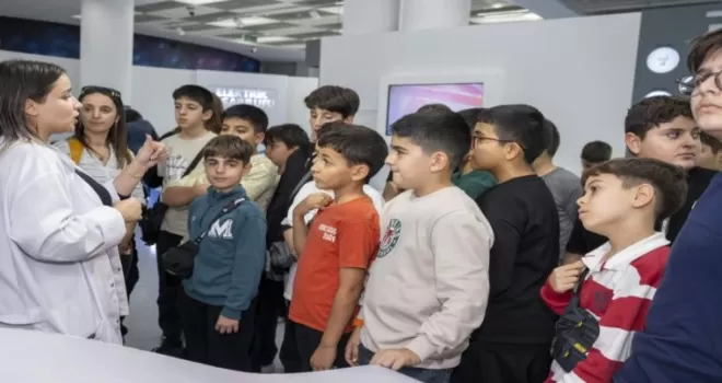 Mersin’de çocuklar bilimle buluştu