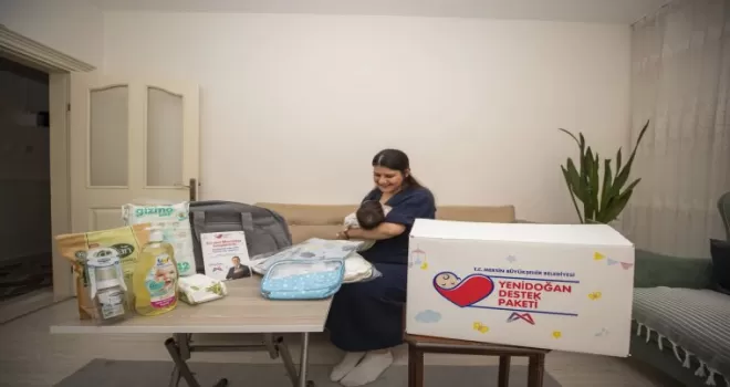 Mersin’de Hoş Geldin Bebek projesiyle ailelere destek