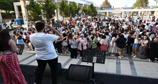 Mersin’de öğrencilere YKS öncesi moral etkinliği