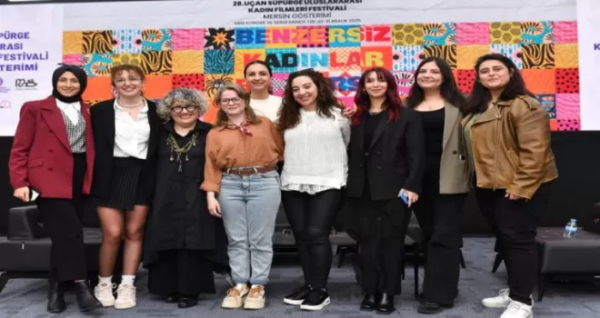 Mersin’de Uçan Süpürge Kadın Filmleri Festivali yoğun ilgi gördü