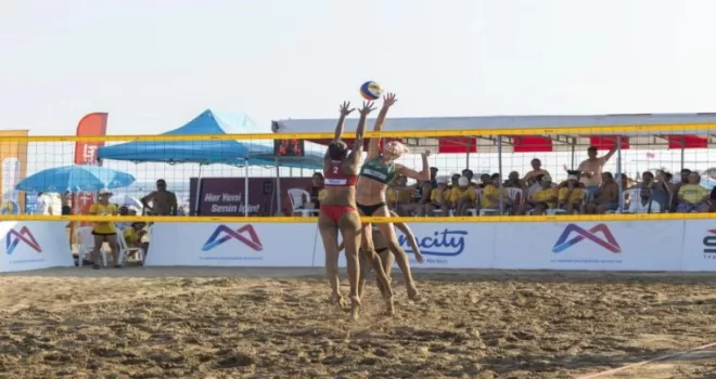 Mersin’de Uluslararası Plaj Voleybolu heyecanı başlıyor