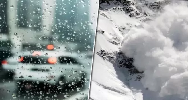 Meteoroloji’den kritik uyarılar: Kuvvetli yağış, don ve çığ tehlikesi!