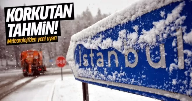 Meteoroloji'den yeni uyarı: İstanbul'da kar yağışı etkili oluyor