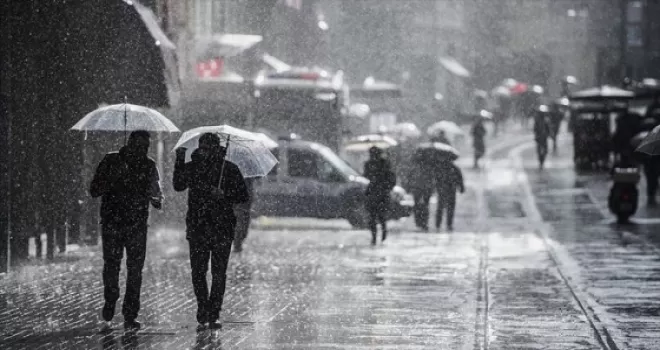 Meteorolojiden sağanak uyarısı