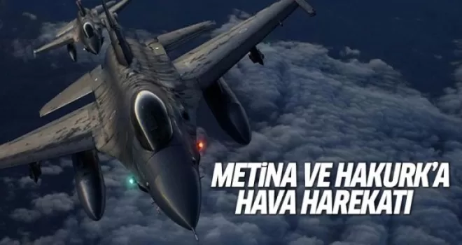 Metina ve Hakurk'a hava harekatı