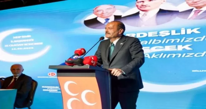 MHP İzmir’de Veysel Şahin güven tazeledi