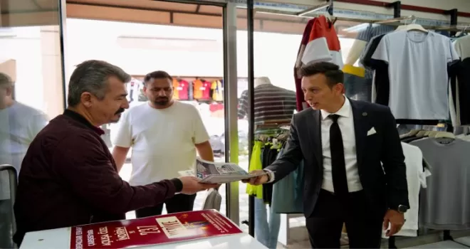 MHP’li başkanlardan esnafa şiftah parası!