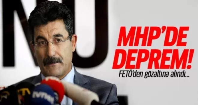 MHP'nin çağrı heyeti başkanı gözaltına alındı