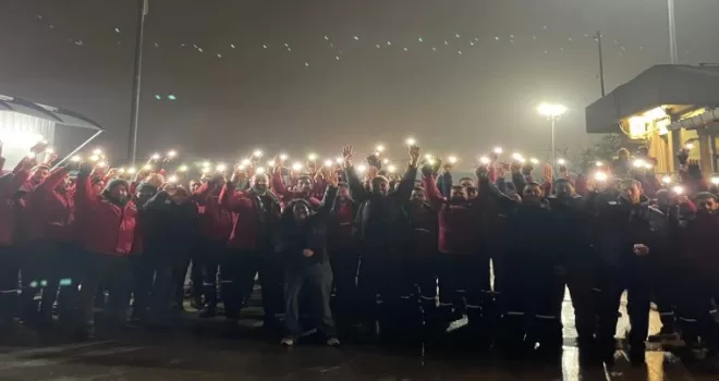 Migros depolarında işçiler taleplerini güncelledi