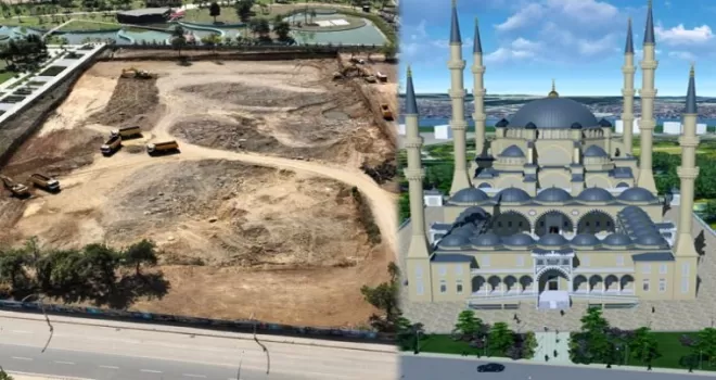 Millet Bahçesi’ne 10 bin kişilik cami