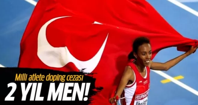 Milli atlet Elvan Abeylegesse'ye 2 yıl ceza