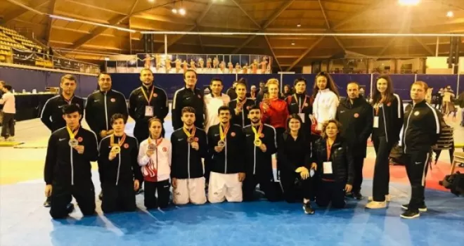 Milli tekvandoculardan Belçika'da 4 madalya