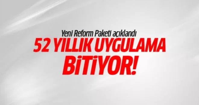 Milyonlara müjde! 3 kritik reform geliyor