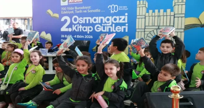Minik okurlardan Osmangazi Kitap Günlerine yoğun ilgi