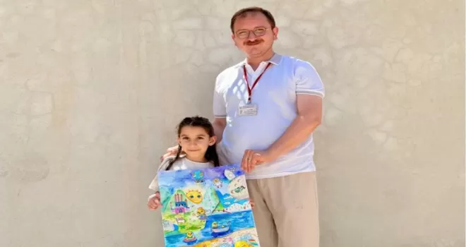 Minik Okyanus resim yarışmasında zirvede
