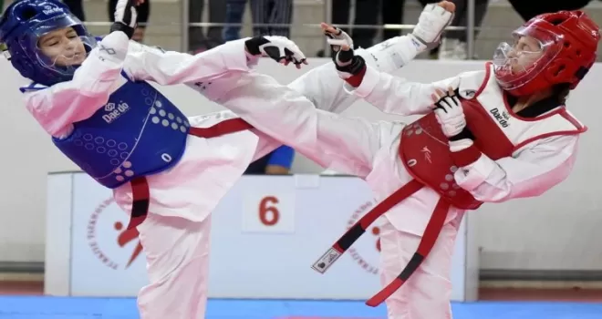 Minikler Taekwondo Şampiyonası Yenişehir’de