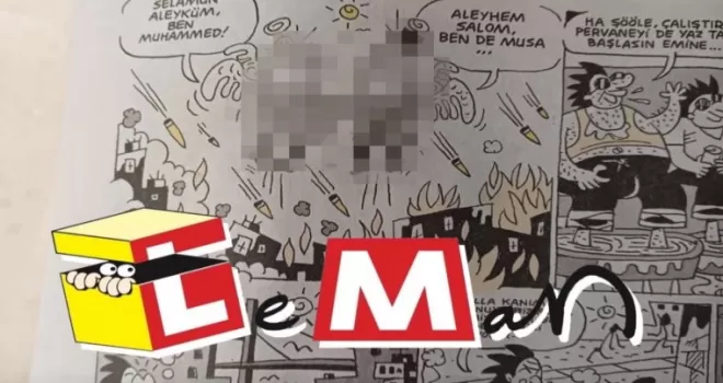 Mizah dergisine soruşturma: 4 gözaltı!