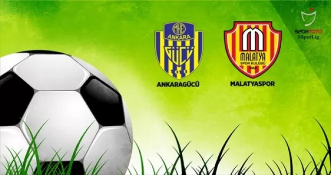 MKE Ankaragücü, Evkur Yeni Malatyaspor'u ağırlıyor