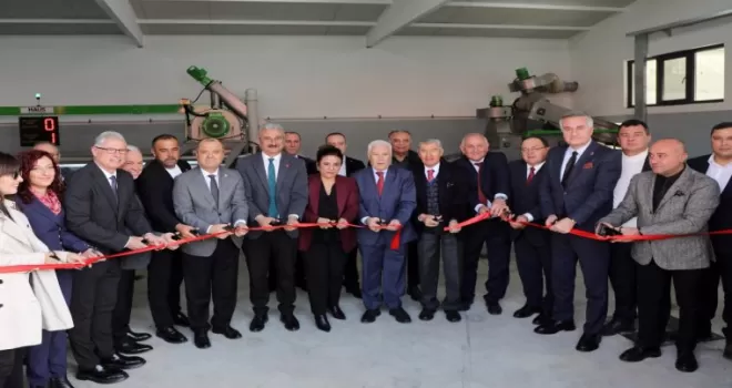 Mudanya’da ’imece modeli’ ile zeytinyağı fabrikası açıldı