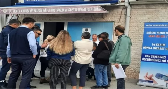 Muğla Büyükşehir’den vatandaşa şeker kontrolü