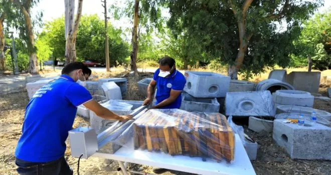 Muğla’da arıcılara temiz petek desteği