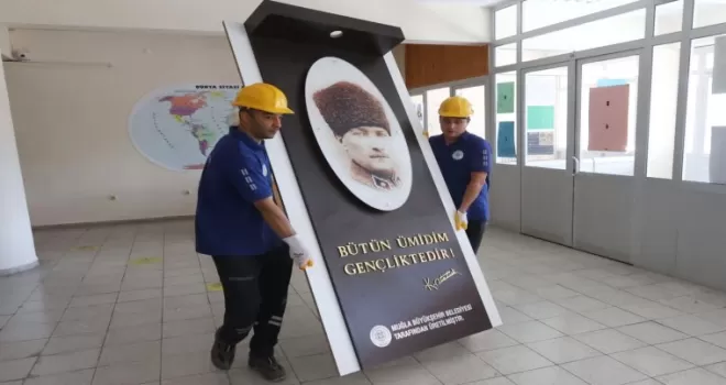 Muğla’da okullar yenileniyor, değerler yaşatılıyor