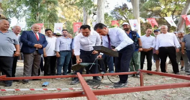Muğla Dalaman’da yeni yaşam alanına temel
