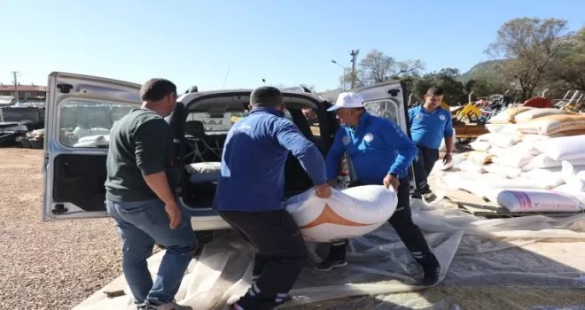 Muğla’dan kırsal kalkınmaya 330 tonluk ’Büyük’ destek