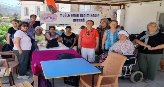 Muğlalı kadınlar emekle güçleniyor