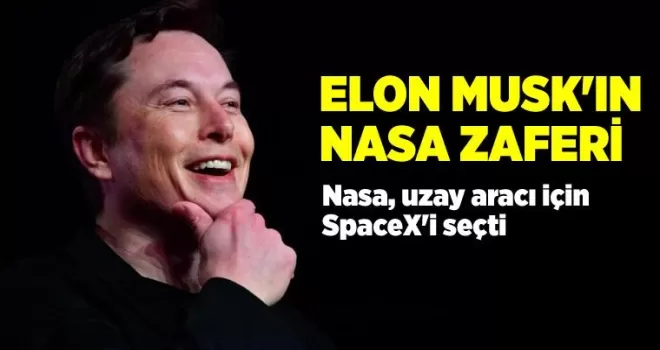 NASA, Ay'a gidecek uzay aracı için Elon Musk'ı seçti