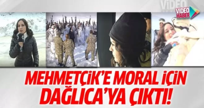 Nazlı Çelik Dağlıca'ya çıktı!