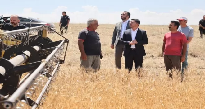 Nevşehir’de hasat zamanı