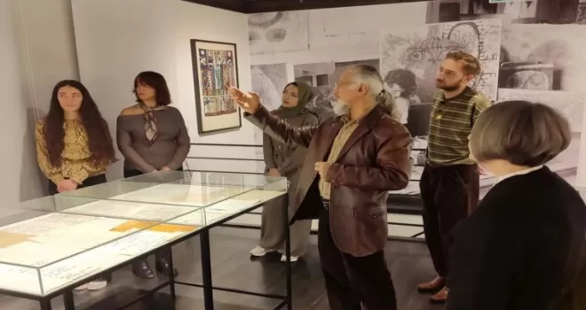 Nilüfer’de “Bedri Rahmi Eyüboğlu Yaşıyor” sergisi sona erdi