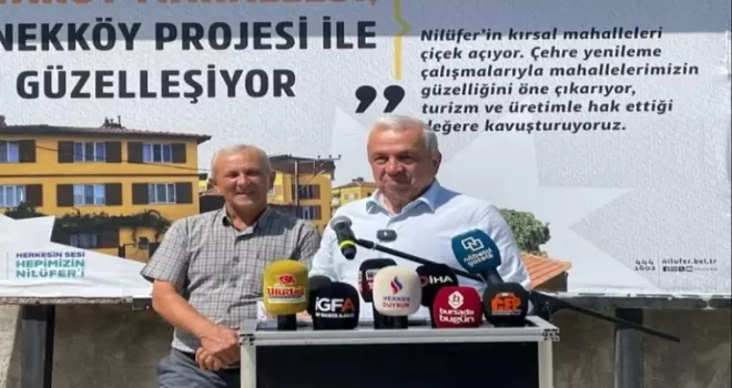 Nilüfer’in kırsal mahalleleri ’örnek’ oluyor