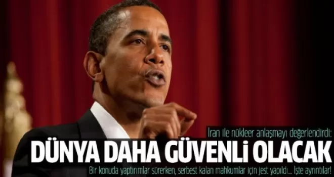 Obama'dan İran ile nükleer anlaşma değerlendirmesi
