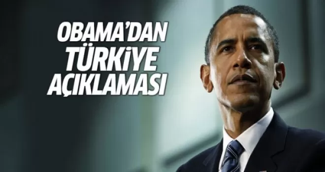 Obama'dan Türkiye açıklaması
