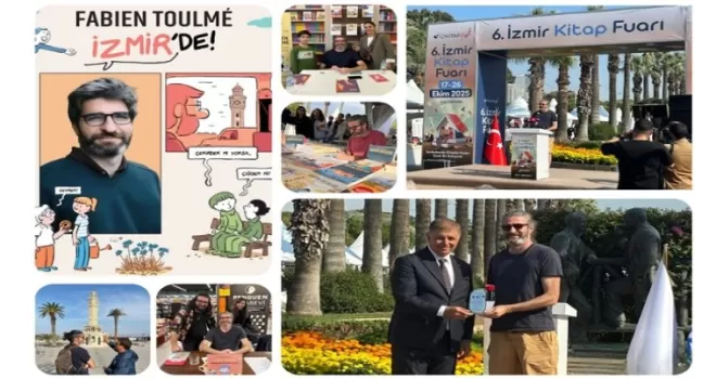 Ödüllü çizer Fabien Toulmé ilk kez İzmir’de