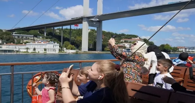 Okula dönüş öncesinde Boğaz turu