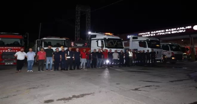 Önce Sakarya, şimdi Manisa... Kocaeli ekipleri yangınlara karşı tek vücut