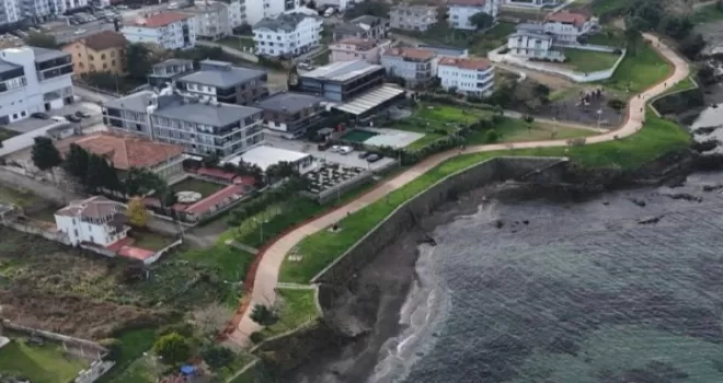 Ordu Büyükşehir’den Ünye’ye yeni bisiklet yolu
