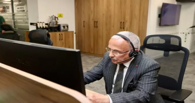 Ordu’da Başkan Güler Alo 153 Çözüm Merkezi’ni ziyaret etti