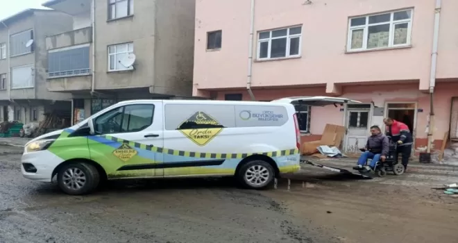 Ordu’da engelsiz taksi uygulaması hayatları kolaylaştırıyor