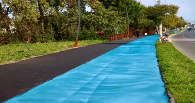 Ordu’da Ünye’nin bisiklet ve yürüyüş yolu 10 kilometreye çıkıyor