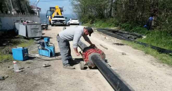 Ordu’da yeni içme suyu hattı sevinci