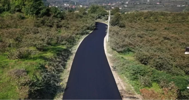 Ordu İkizce Düzpelit Mahallesi asfalta kavuşuyor