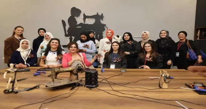 Ortadoğulu iş kadınlardan Kocaeli Moda Akademisi’ne övgü