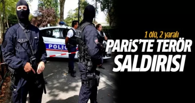 Paris'te terör saldırısı: 1 ölü, 2 yaralı