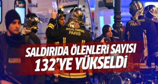Paris'teki saldırıda ölü sayısı yükseldi