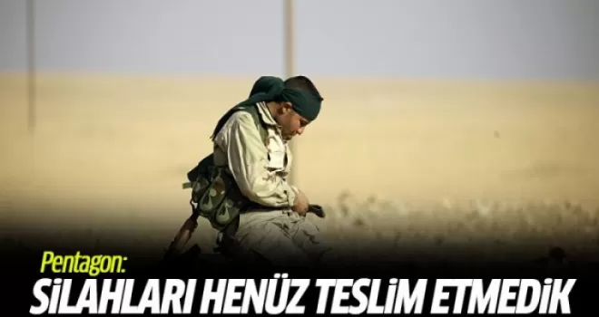 Pentagon: Silahları henüz teslim etmedik